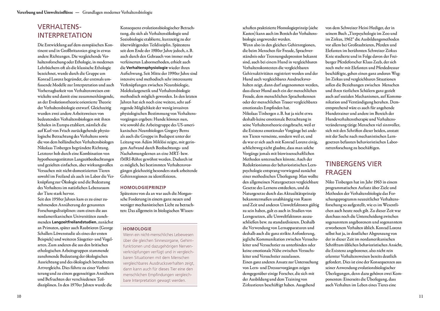 Beispielinhalt (Bild) Verhaltensphysiologie & -medizin