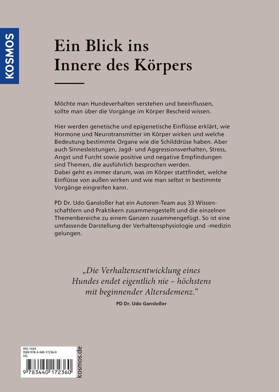 Rückseitencover Verhaltensphysiologie & -medizin