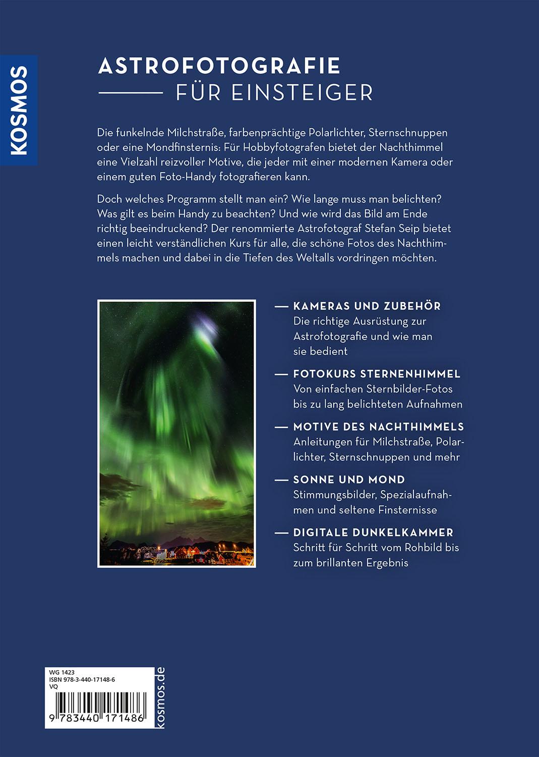 Rückseitencover Astrofotografie ganz einfach