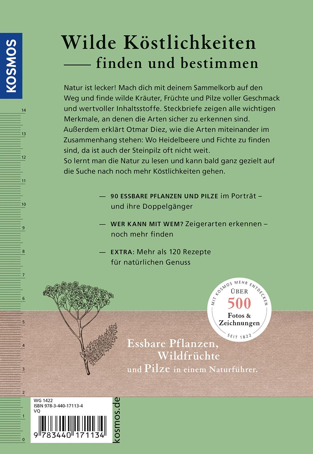 Rückseitencover Unsere essbare Natur