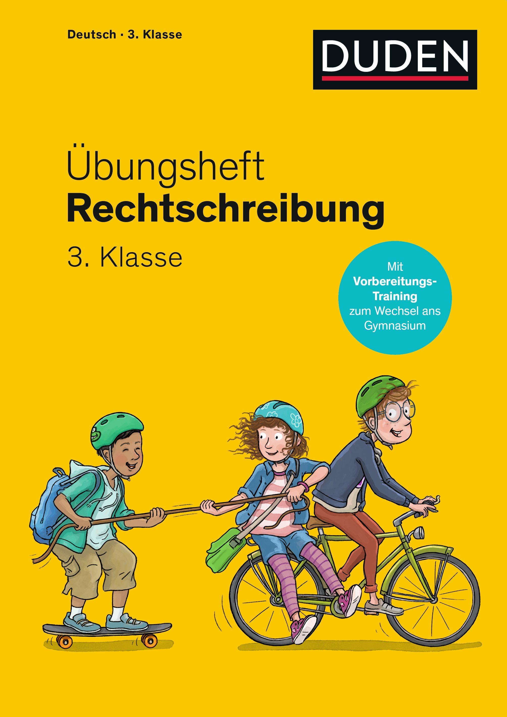 Vorderes Coverbild Übungsheft - Rechtschreibung 3.Klasse