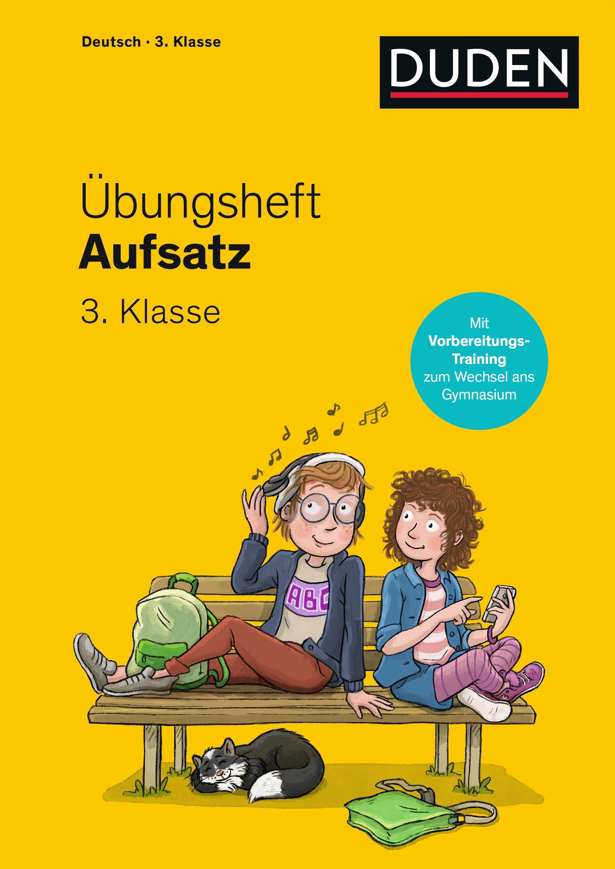 Vorderes Coverbild Übungsheft - Aufsatz 3.Klasse