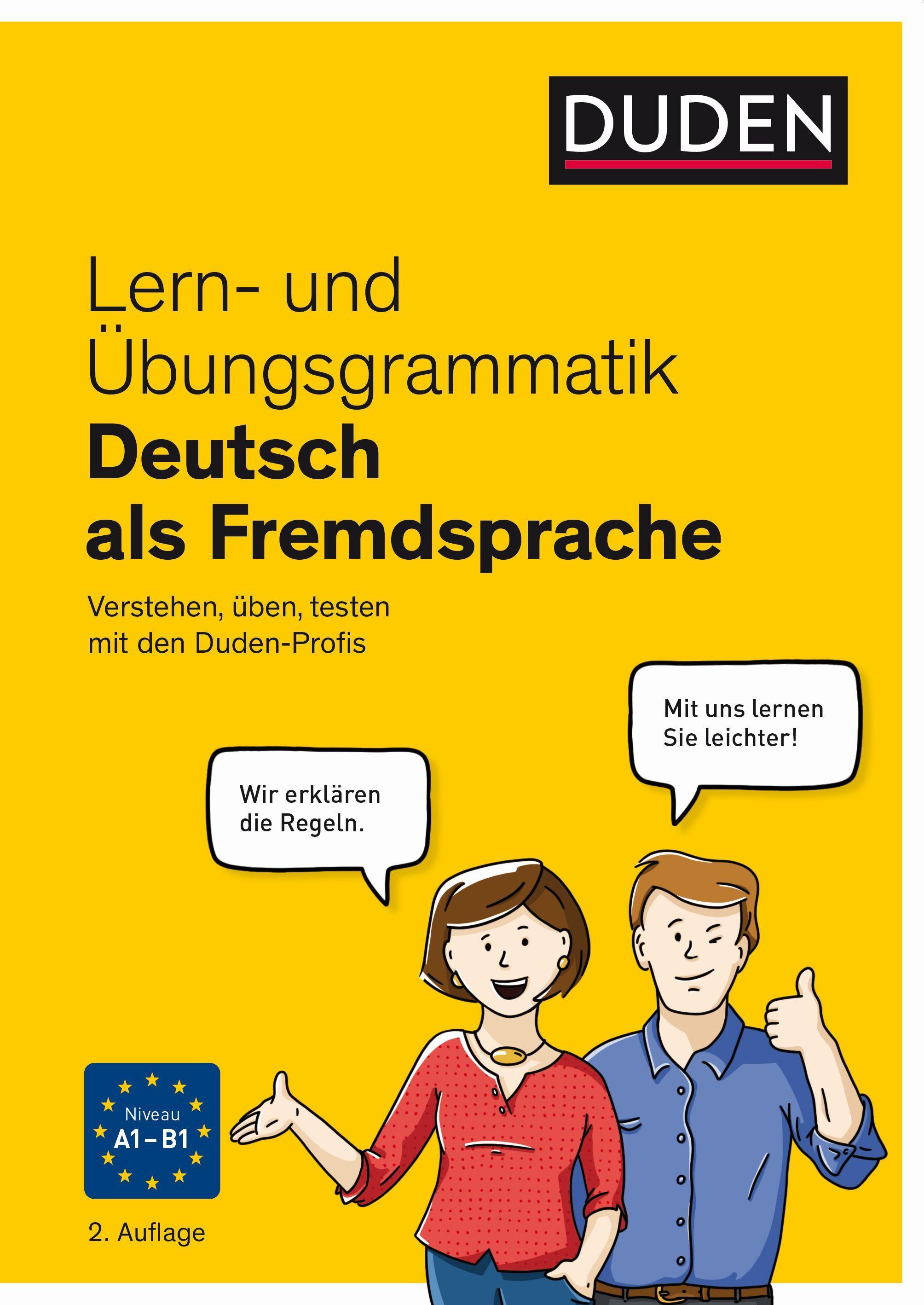 Vorderes Coverbild Lern- und Übungsgrammatik Deutsch als Fremdsprache