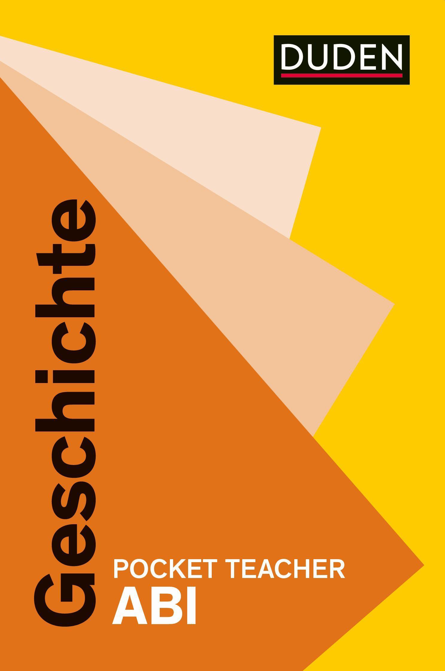 Vorderes Coverbild Pocket Teacher Abi Geschichte