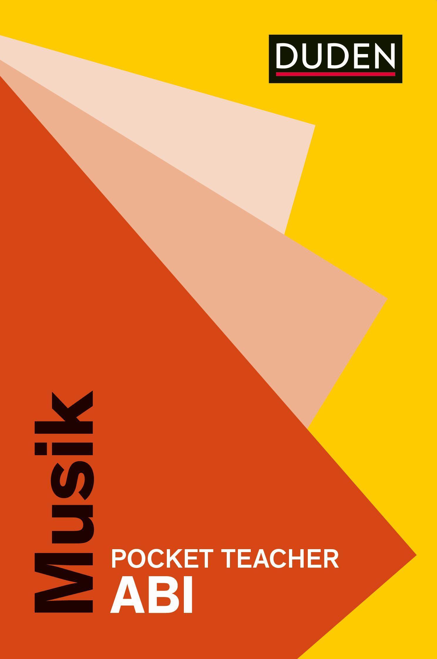 Vorderes Coverbild Pocket Teacher Abi Musik