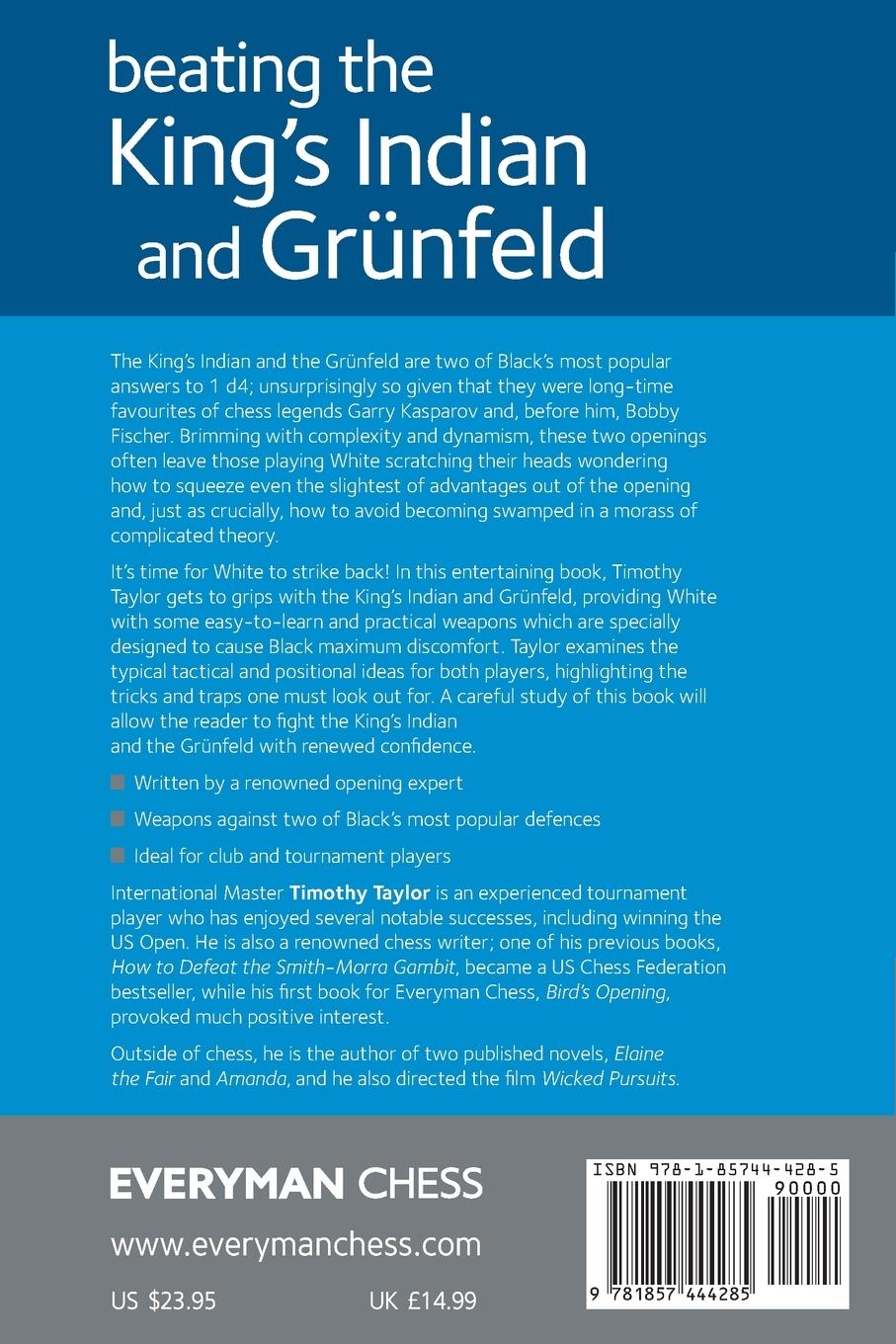 Rückseitencover Beating the King's Indian and Grunfeld