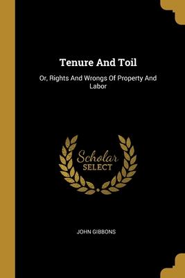 Vorderes Coverbild Tenure And Toil