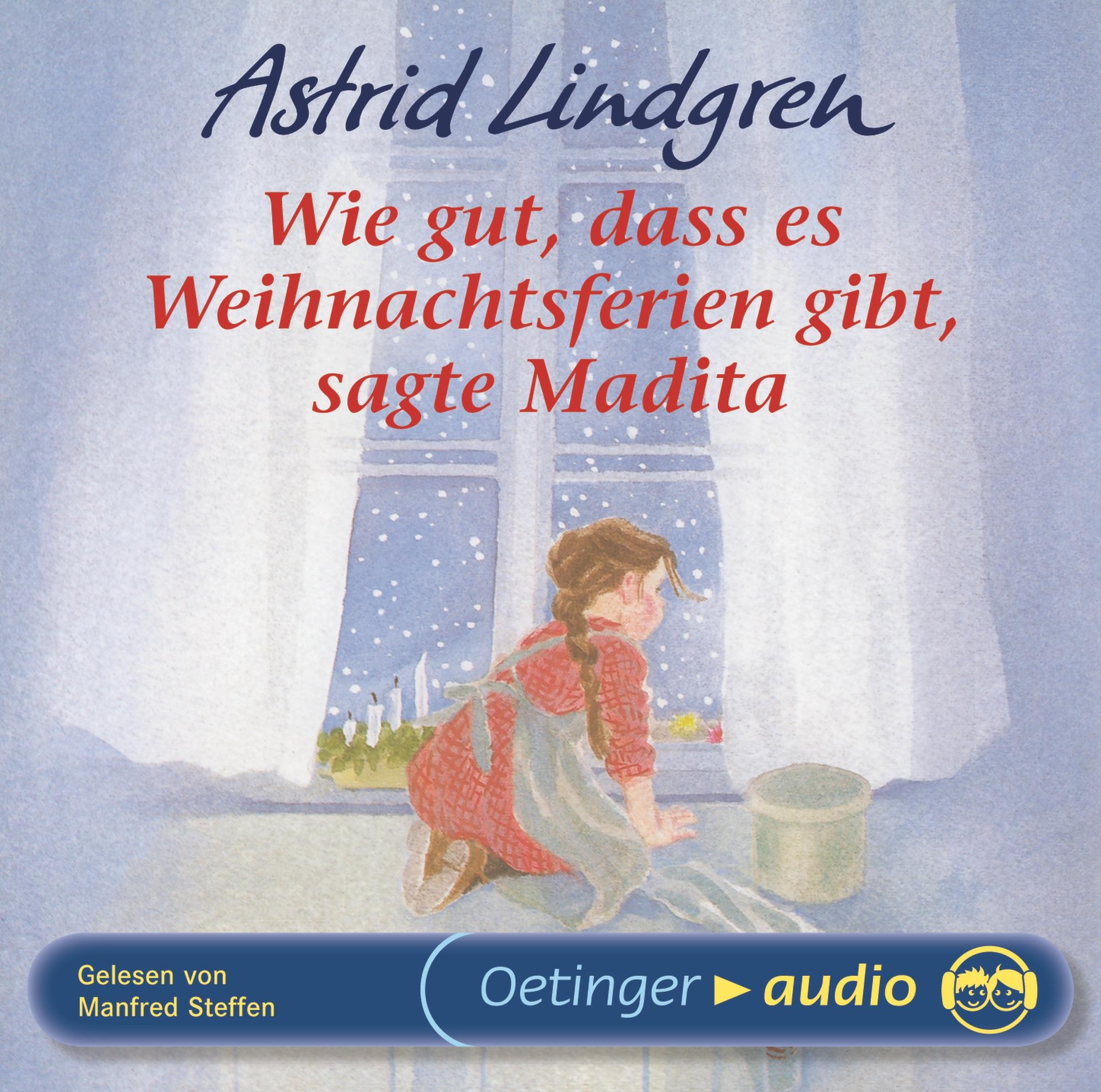 Vorderes Coverbild Wie gut, dass es Weihnachtsferien gibt, sagte Madita