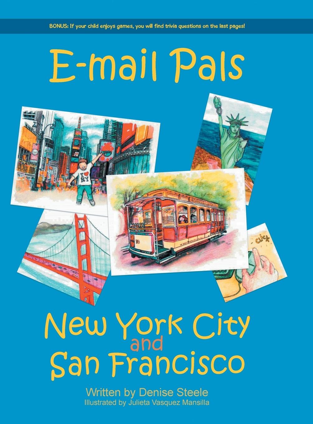 Vorderes Coverbild E-mail Pals New York City and San Francisco