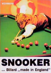 Vorderes Coverbild Snooker. Billard 'made in England'