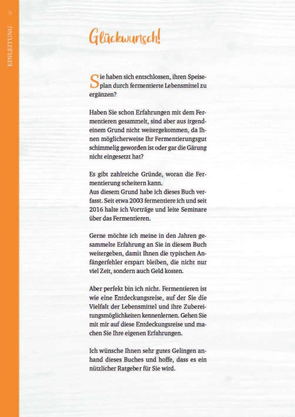 Beispielinhalt (Bild) Gemüse haltbar machen durch Fermentieren