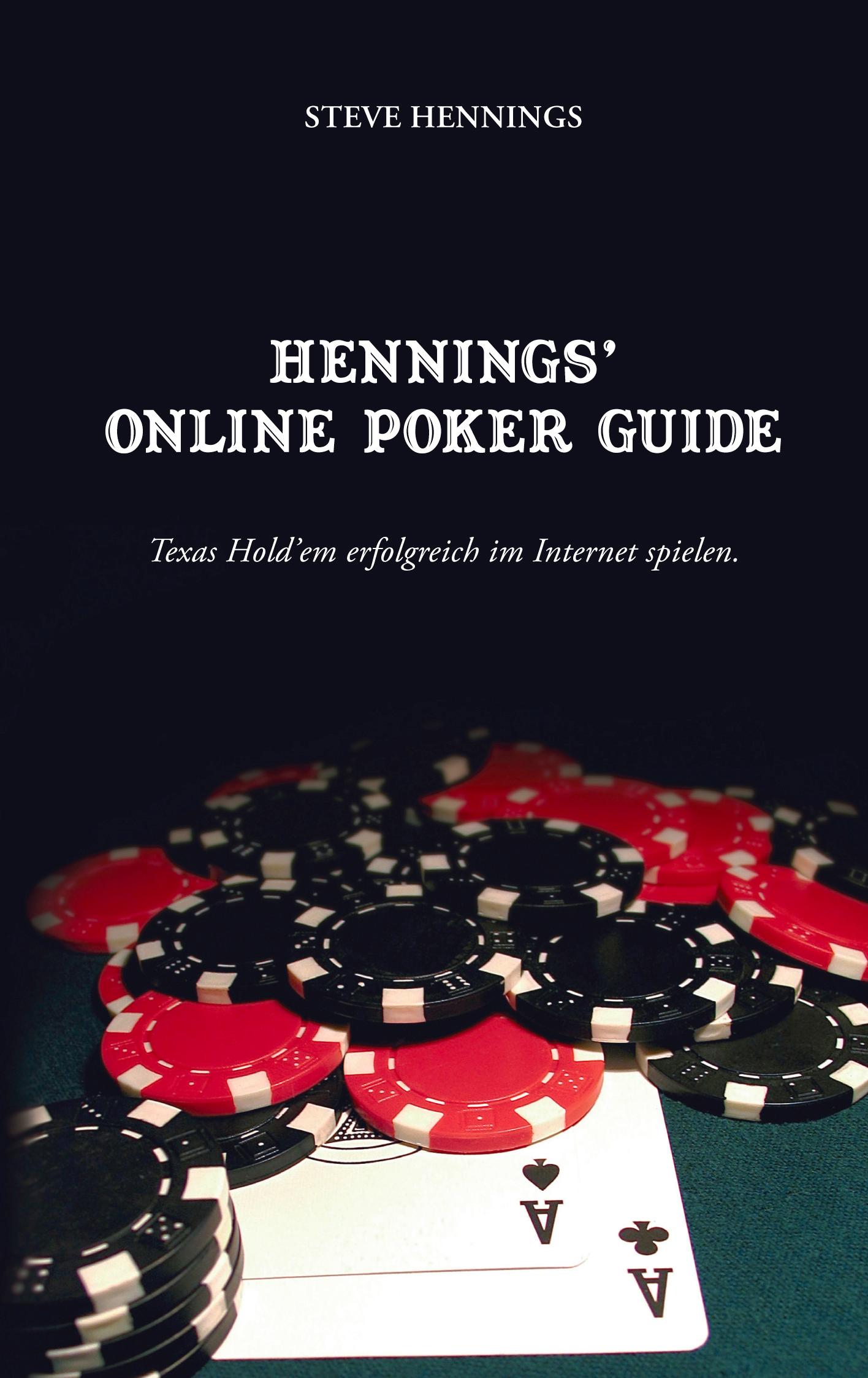 Vorderes Coverbild Hennings' Online Poker Guide