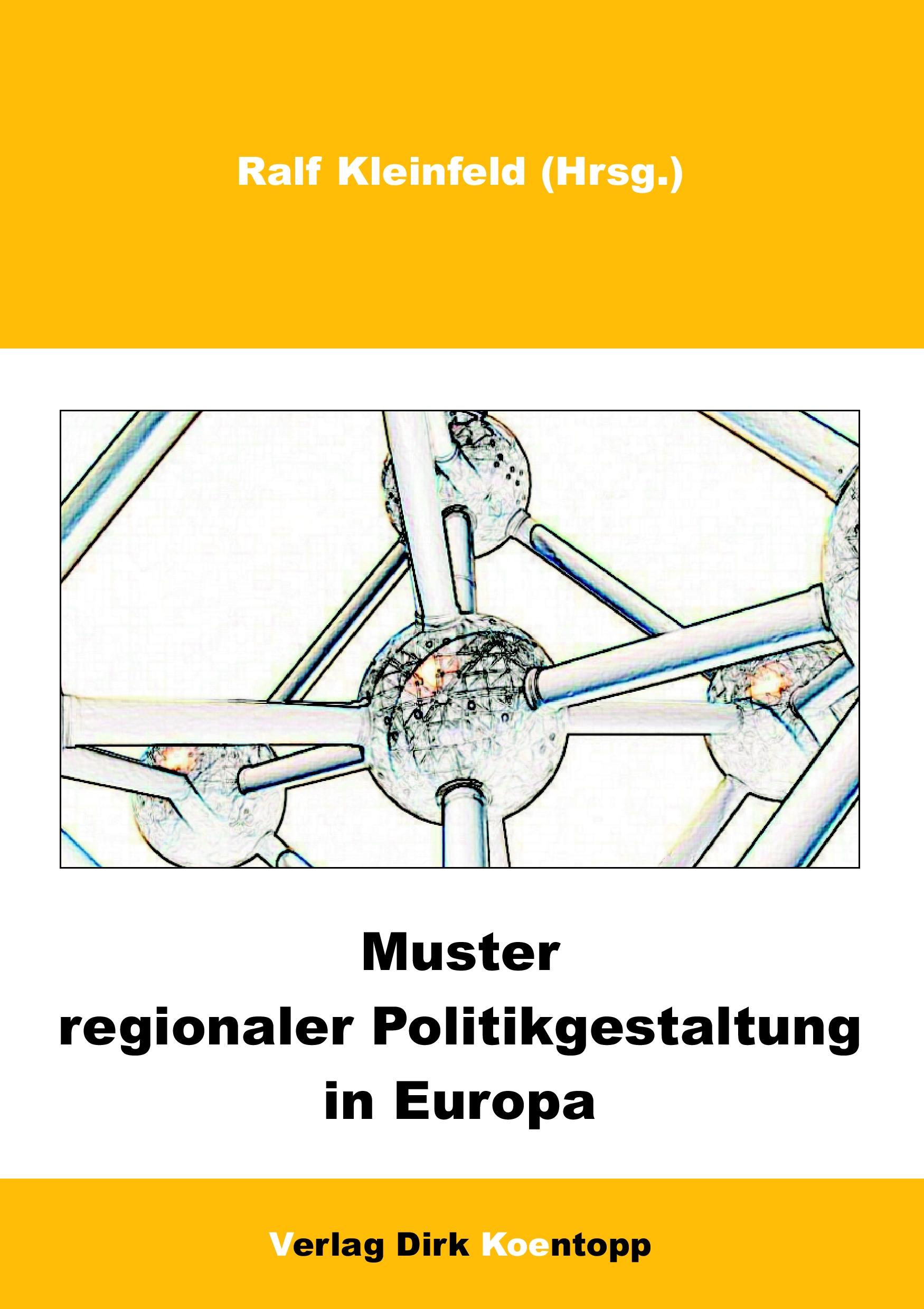 Vorderes Coverbild Muster regionaler Politikgestaltung in Europa