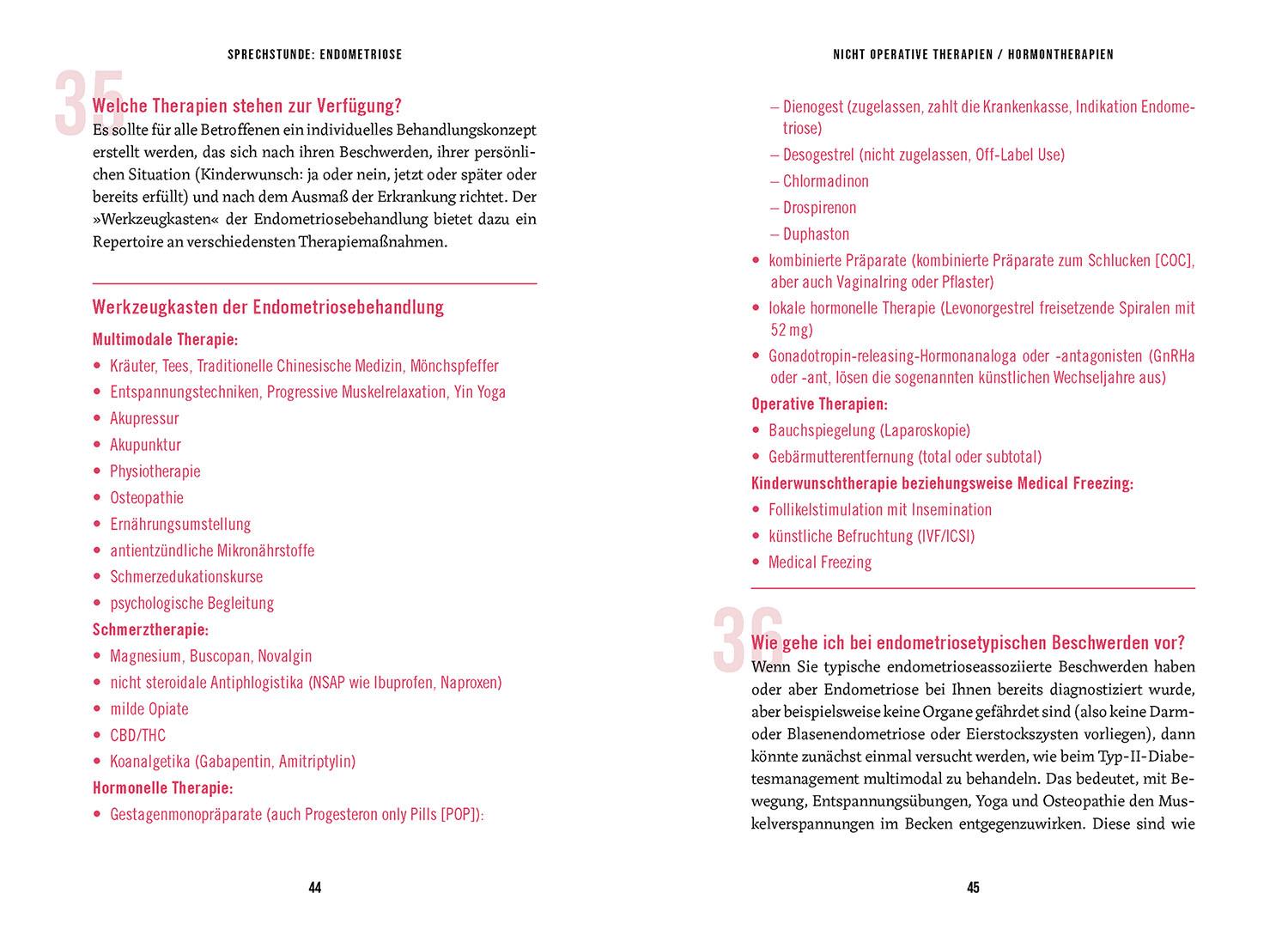Beispielinhalt (Bild) In der Sprechstunde: Endometriose; Erkennen - Verstehen -Behandeln