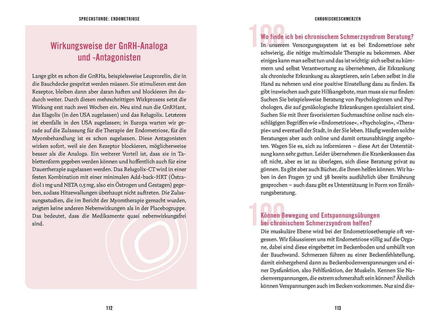 Beispielinhalt (Bild) In der Sprechstunde: Endometriose; Erkennen - Verstehen -Behandeln
