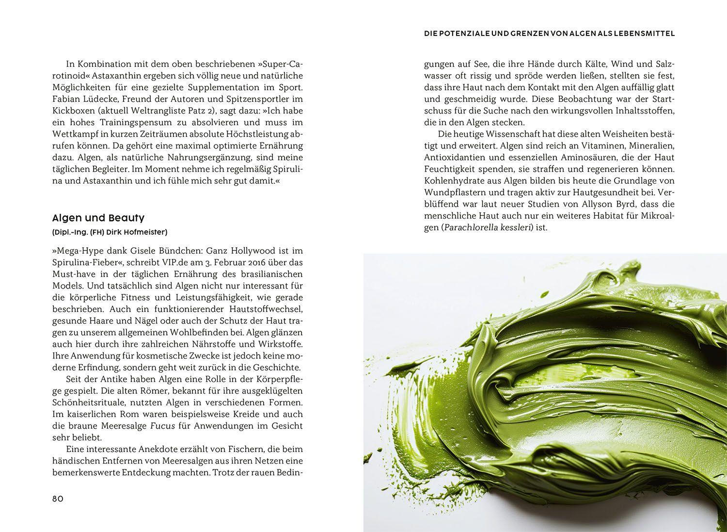 Beispielinhalt (Bild) Gesund mit Algen
