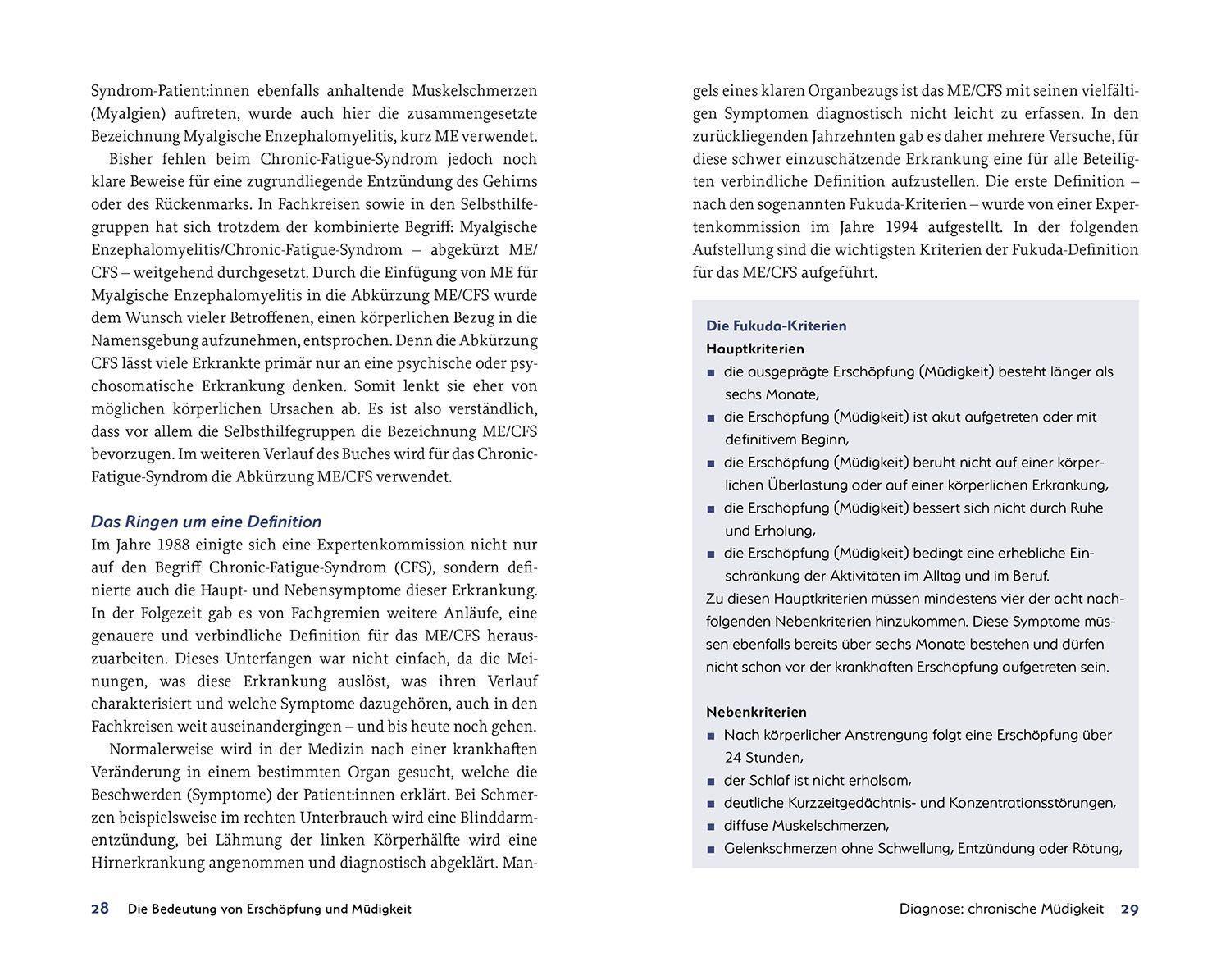 Beispielinhalt (Bild) Raus aus der chronischen Erschöpfung