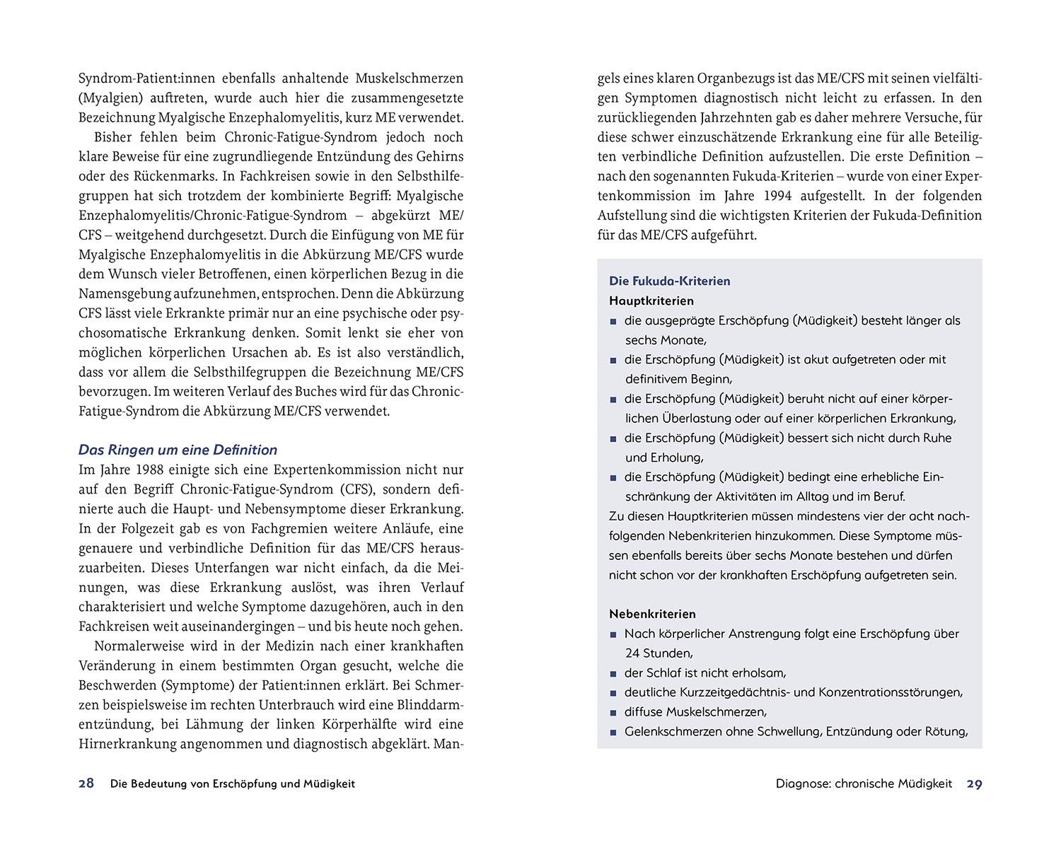 Beispielinhalt (Bild) Raus aus der chronischen Erschöpfung