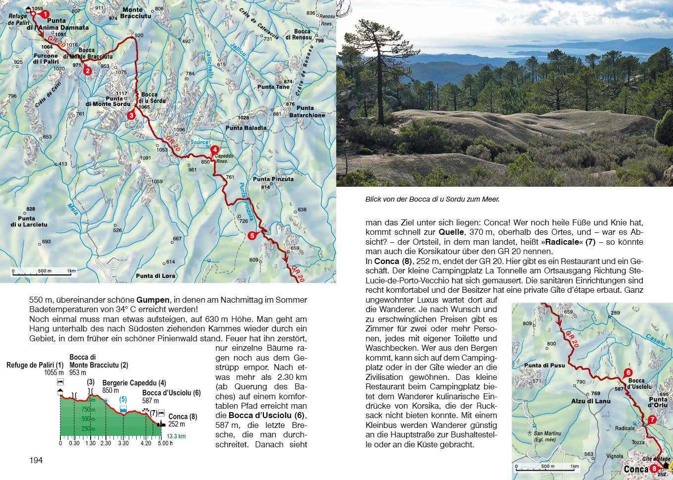 Beispielinhalt (Bild) Korsika GR 20