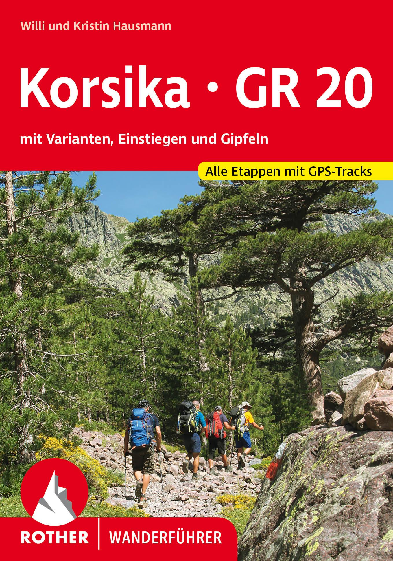 Vorderes Coverbild Korsika GR 20