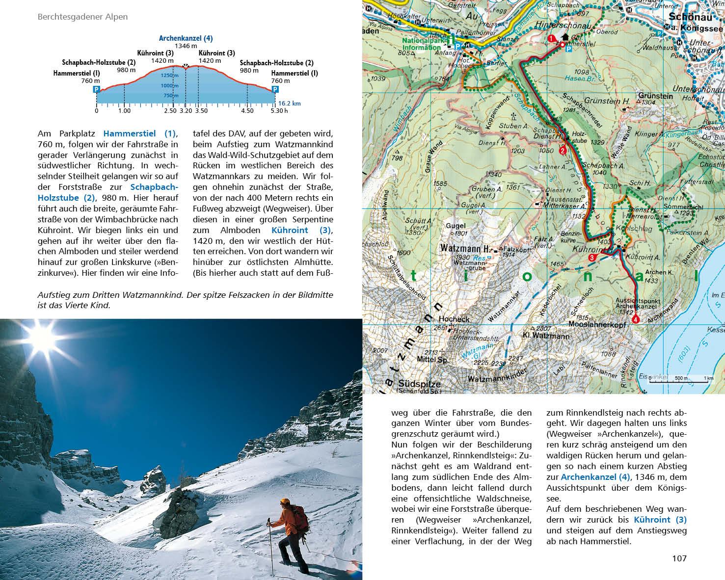 Beispielinhalt (Bild) Winterwandern Berchtesgaden - Chiemgau - Salzburg