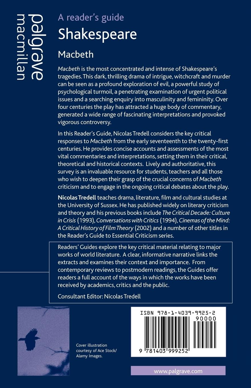 Rückseitencover Shakespeare