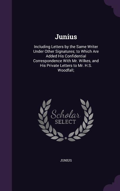 Vorderes Coverbild Junius