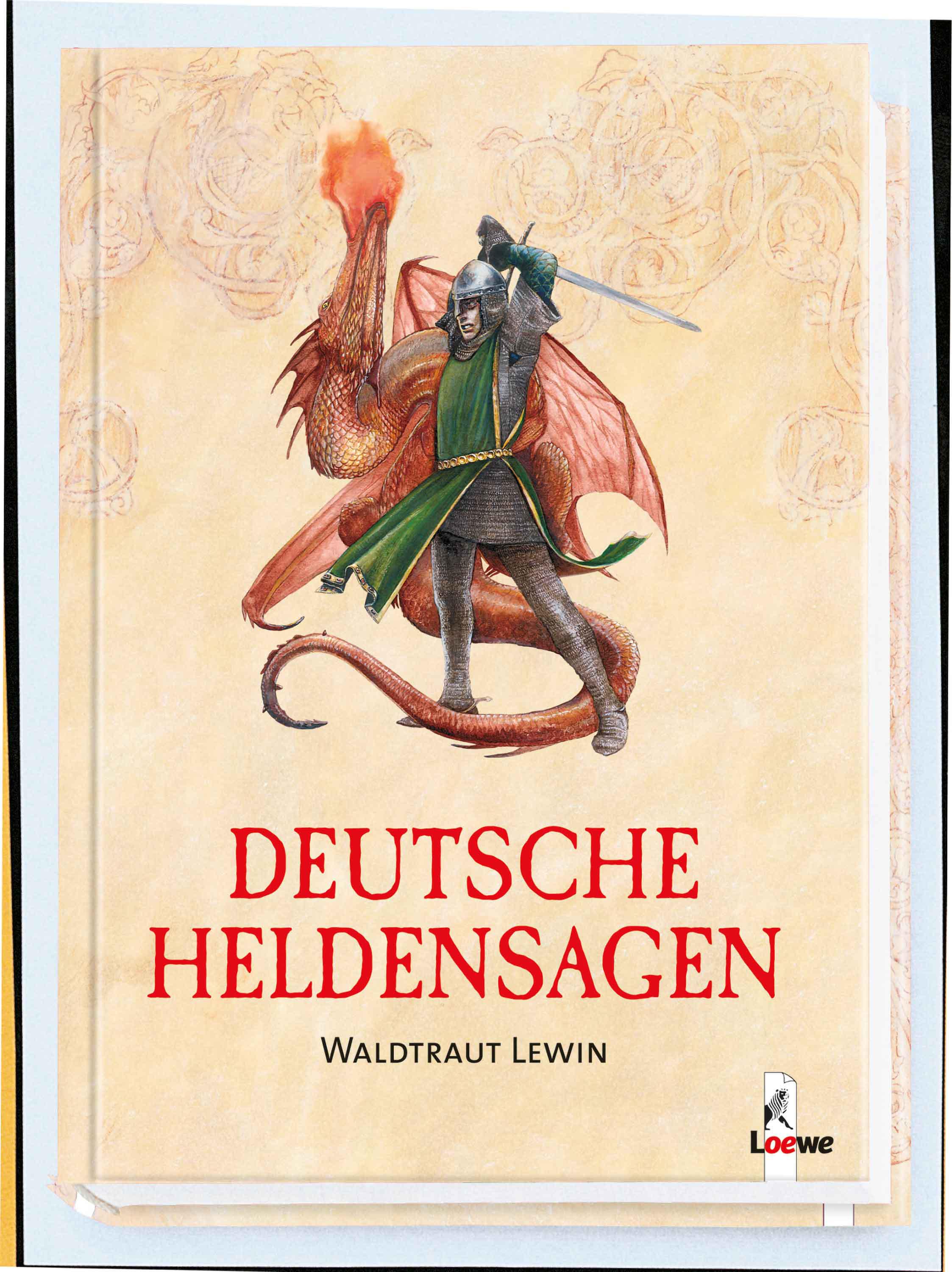 Vorderes Coverbild Deutsche Heldensagen