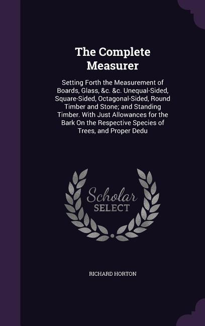 Vorderes Coverbild The Complete Measurer