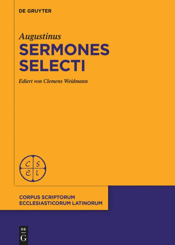 Vorderes Coverbild Sermones selecti