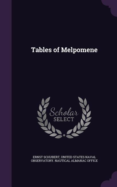 Vorderes Coverbild Tables of Melpomene