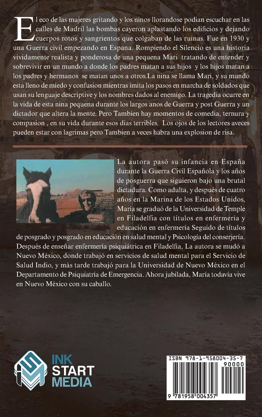 Rückseitencover Rompiendo el Silencio