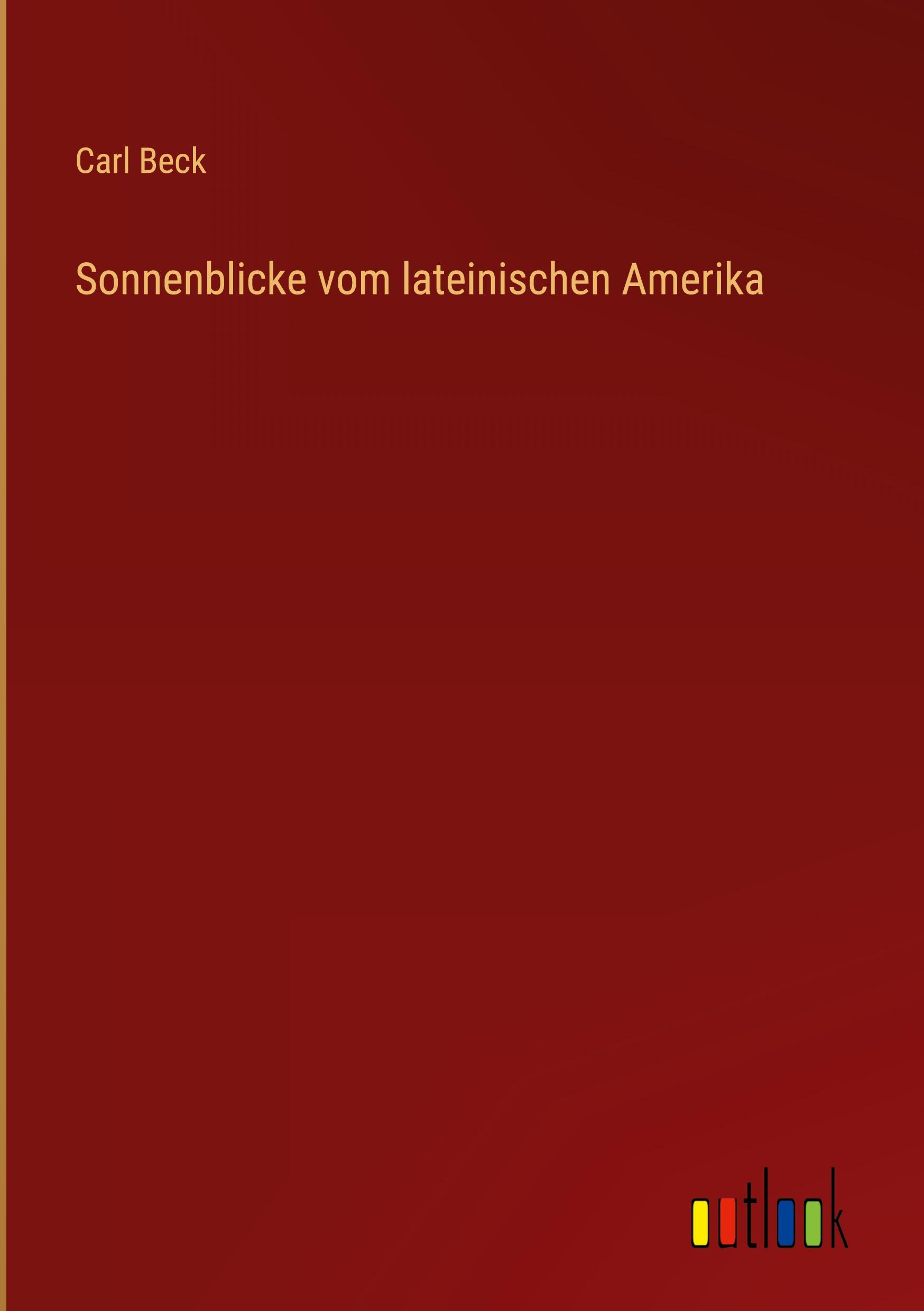 Vorderes Coverbild Sonnenblicke vom lateinischen Amerika