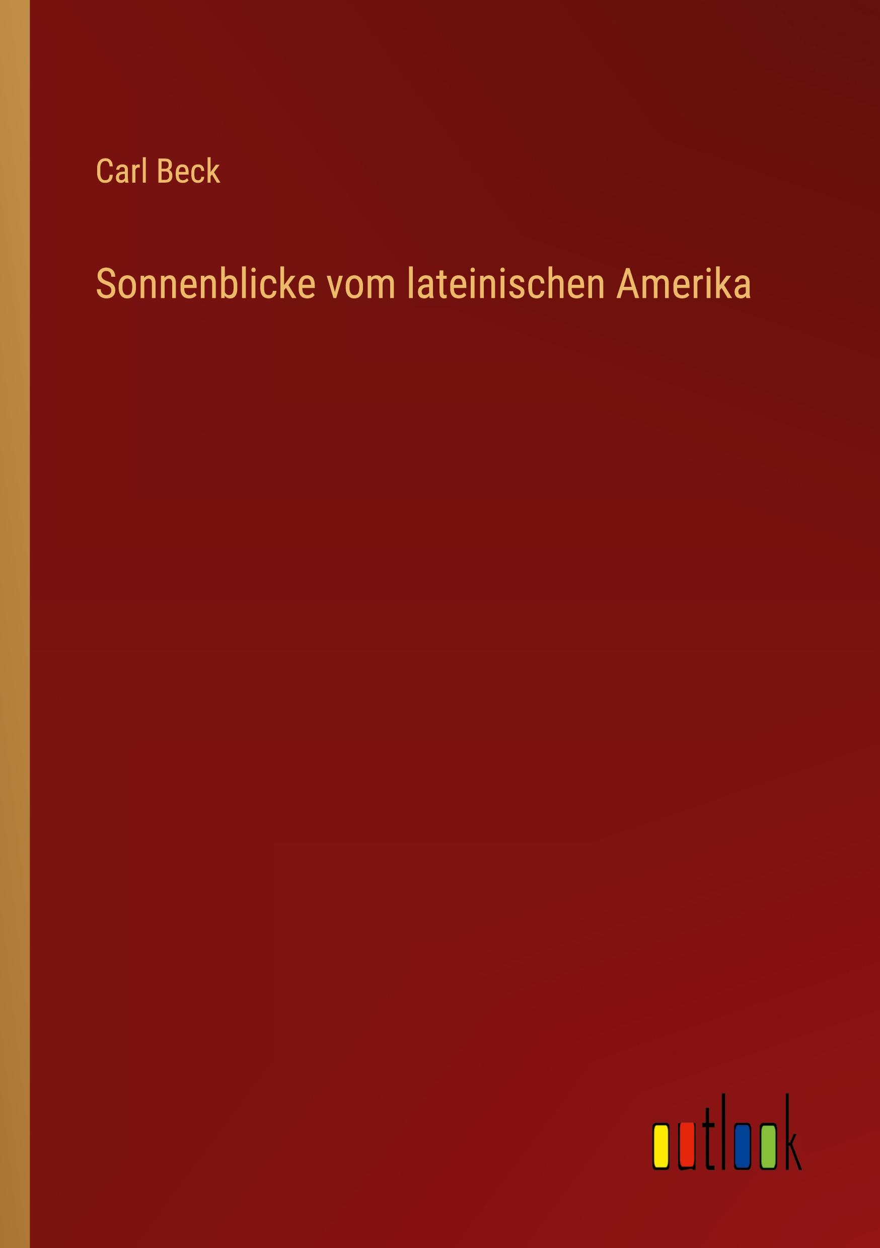 Vorderes Coverbild Sonnenblicke vom lateinischen Amerika