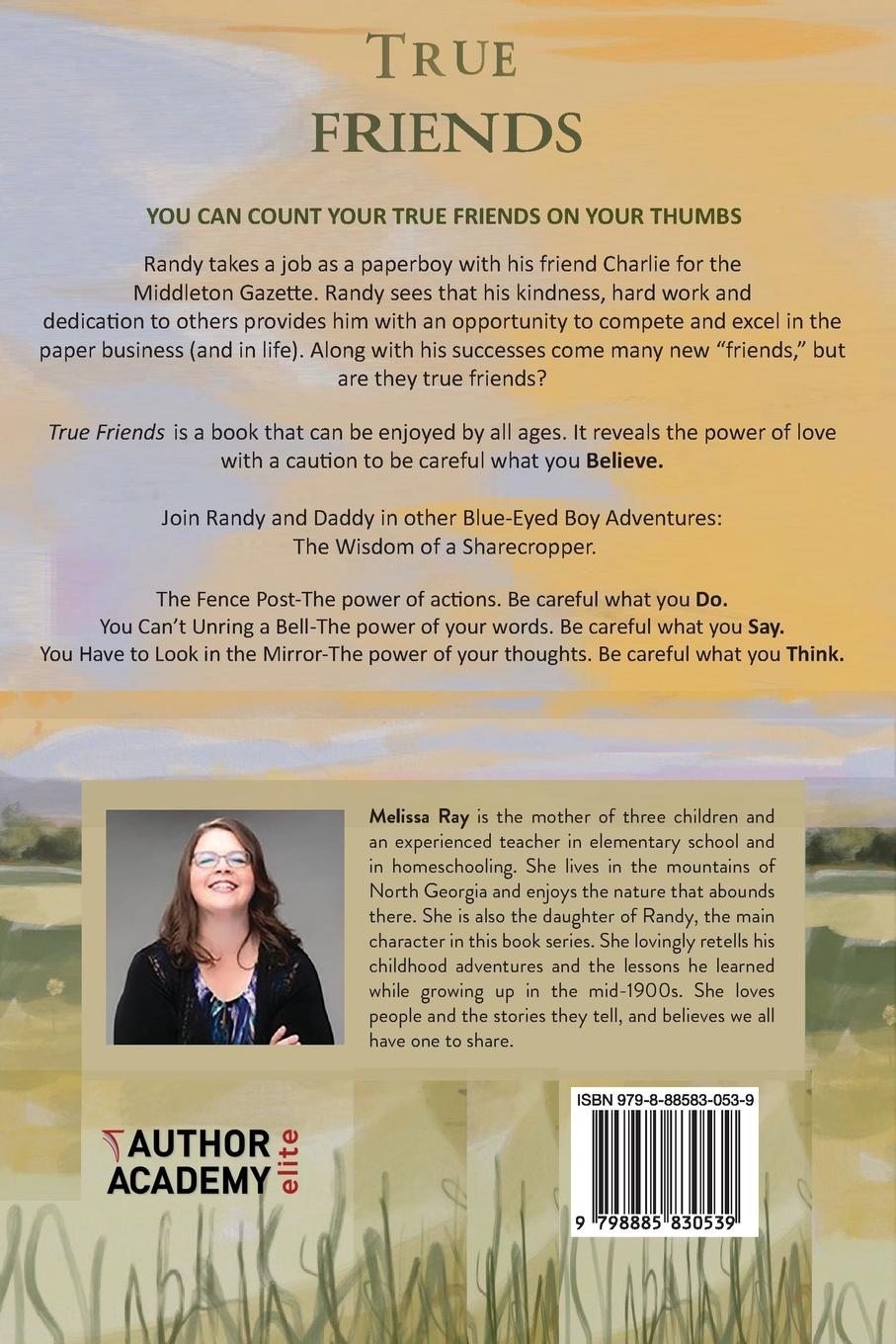 Rückseitencover True Friends