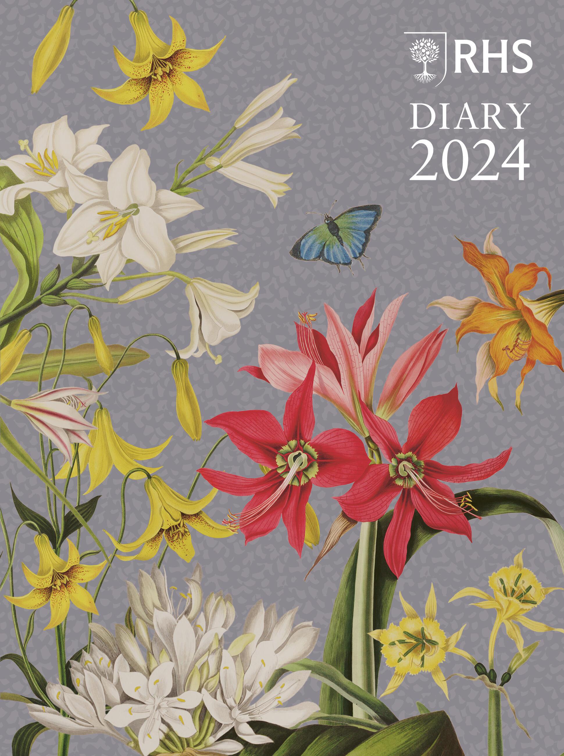 Vorderes Coverbild Rhs Desk Diary 2024