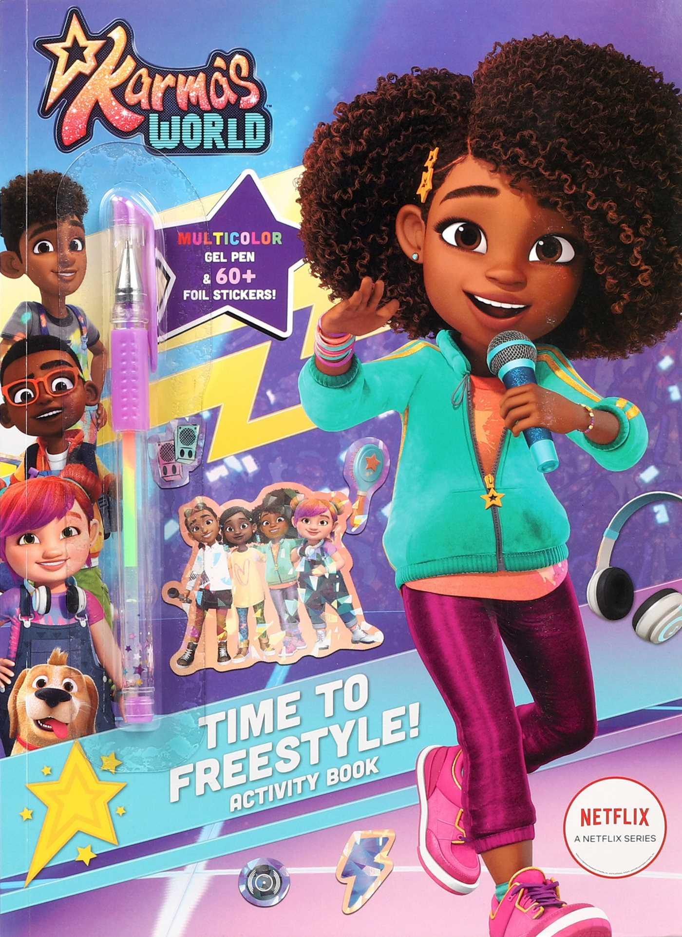 Vorderes Coverbild Karma's World: Time to Freestyle! Activity Book