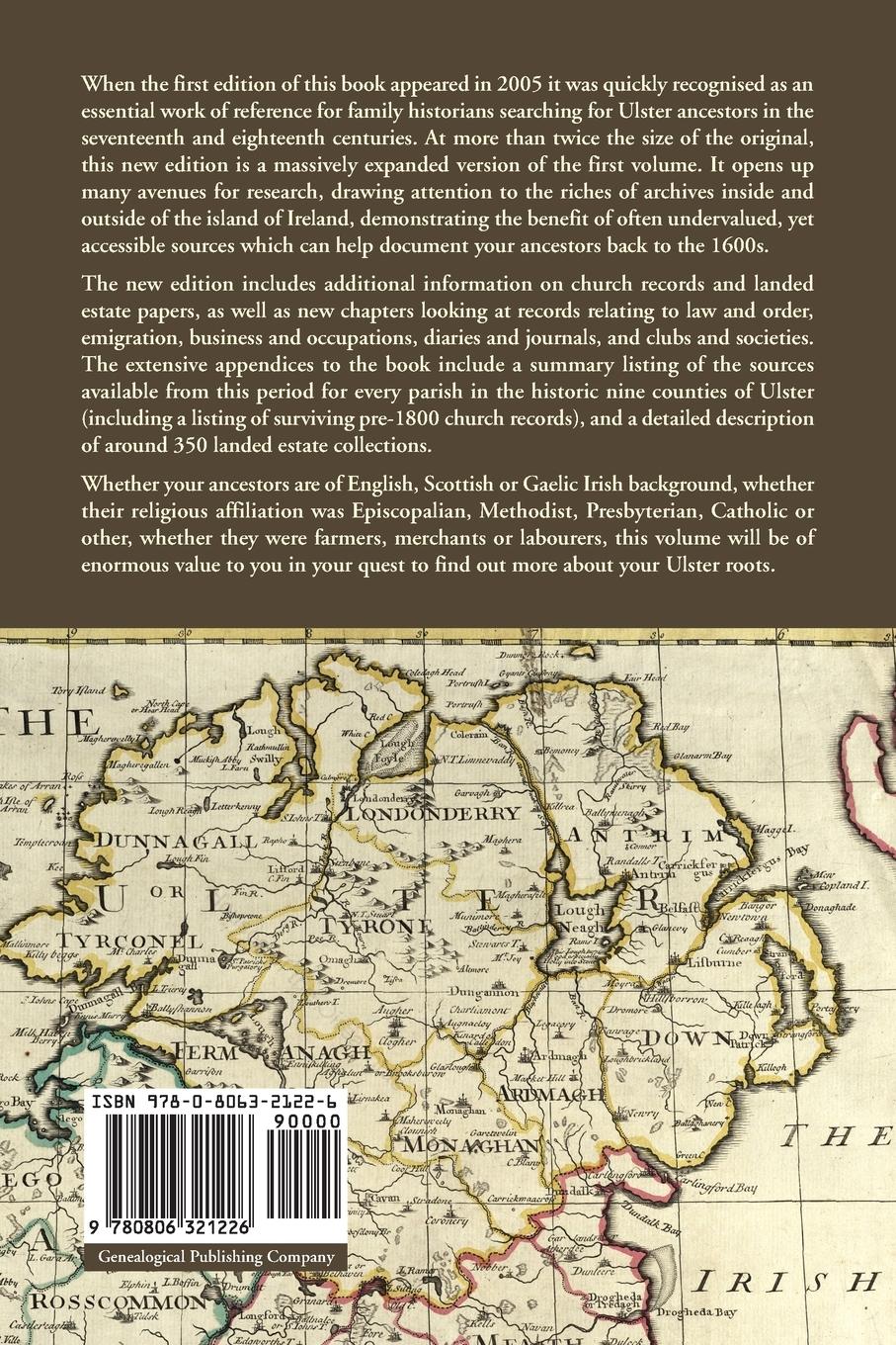 Rückseitencover Researching Scots-Irish Ancestors. Second Edition