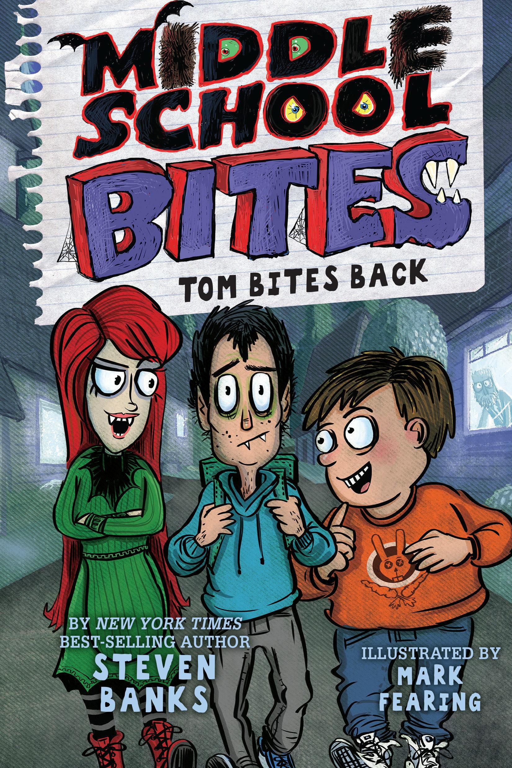 Vorderes Coverbild Middle School Bites 2: Tom Bites Back