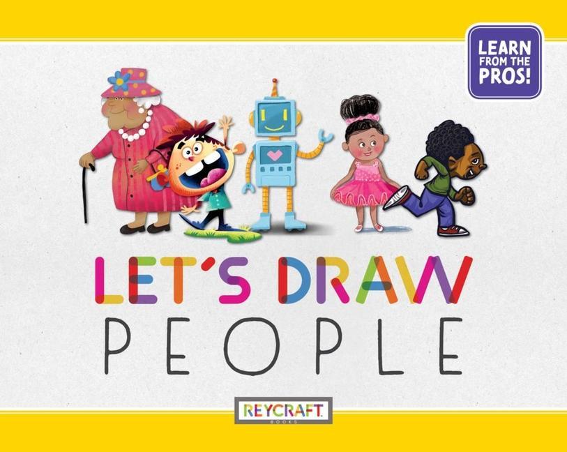 Vorderes Coverbild Let's Draw People (Let's Draw, Book #1)