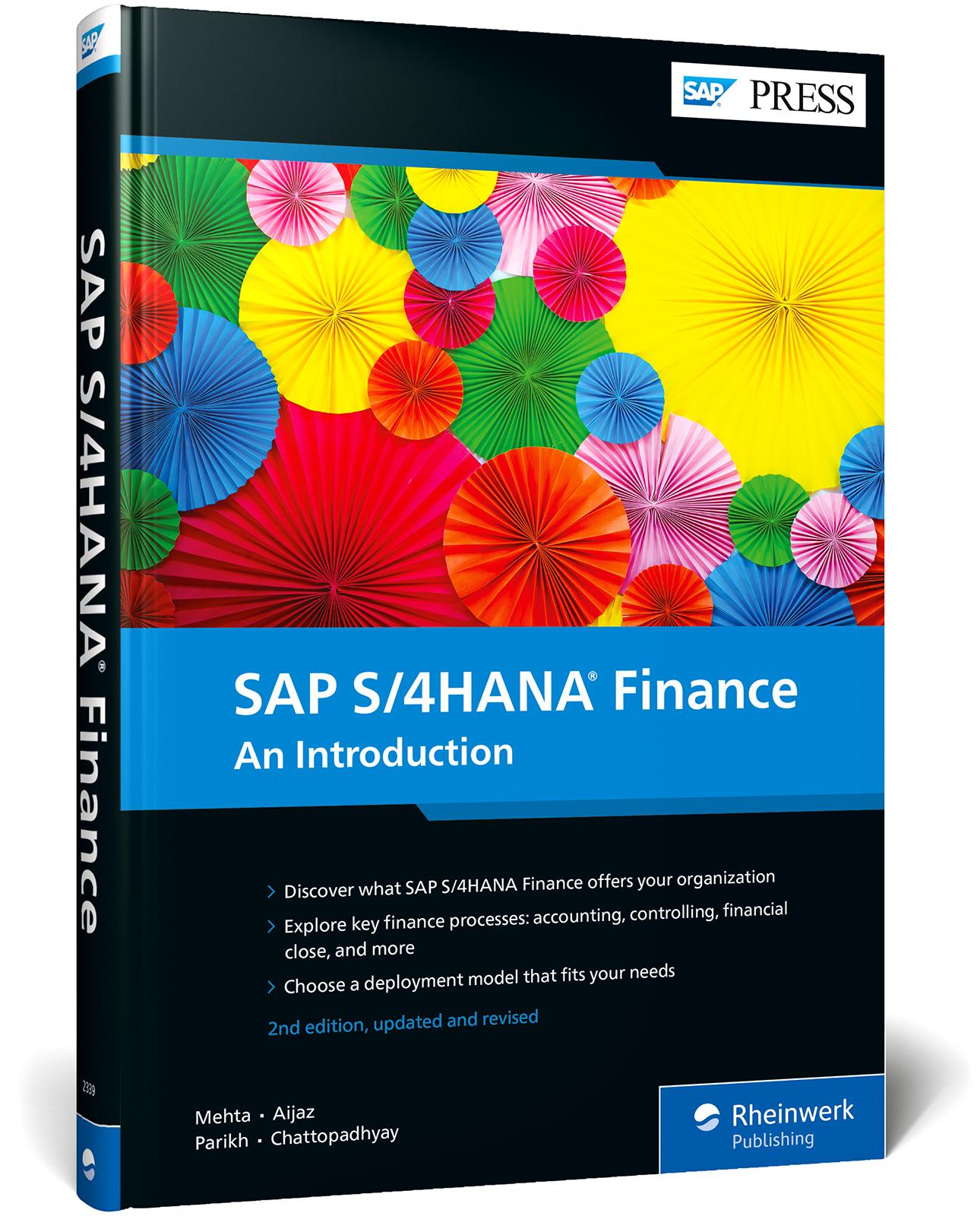 Vorderes Coverbild SAP S/4HANA Finance