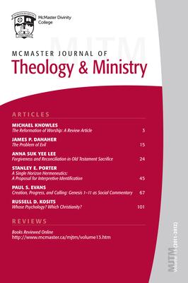 Vorderes Coverbild McMaster Journal of Theology and Ministry: Volume 13, 2011-2012
