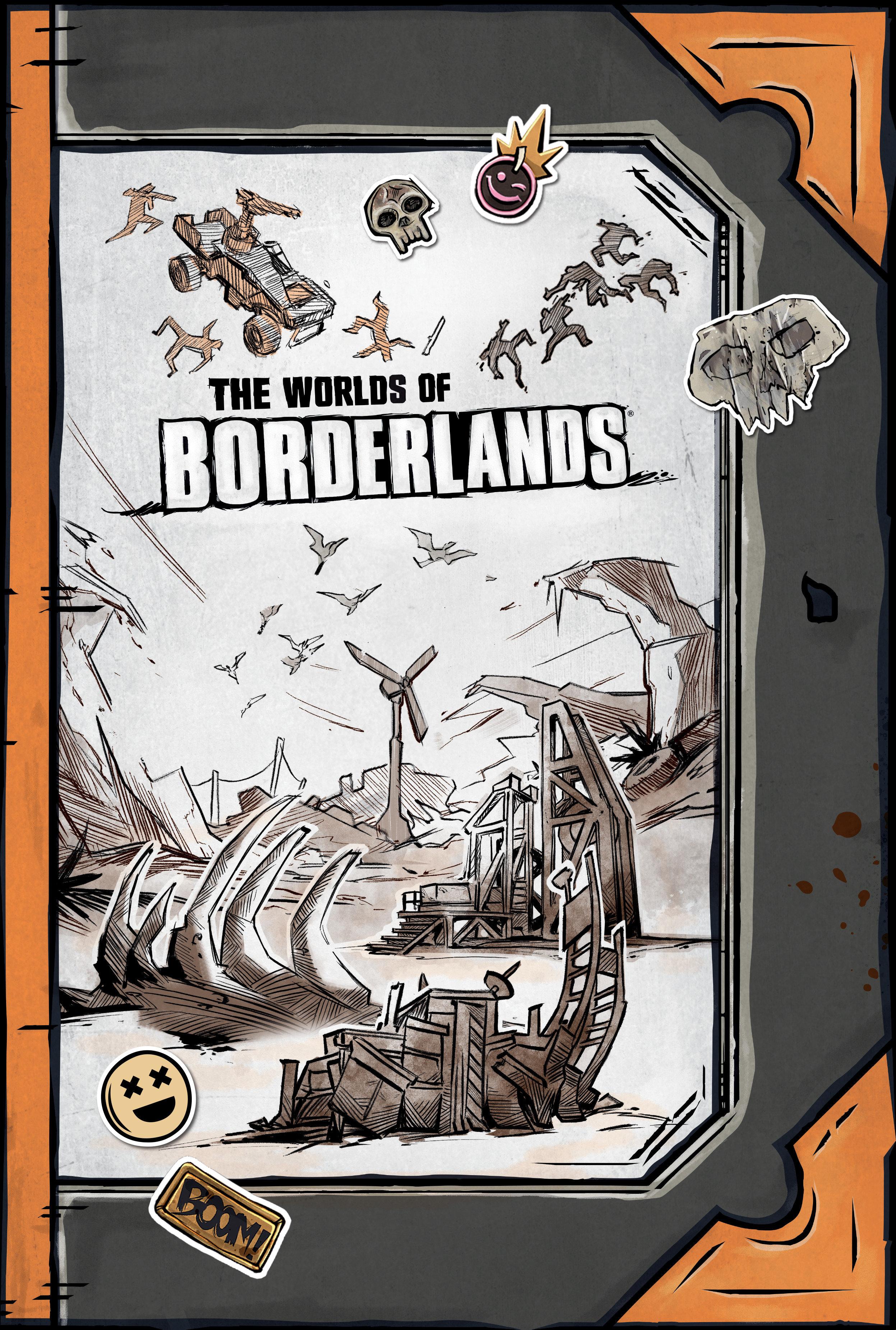 Vorderes Coverbild The Worlds of Borderlands