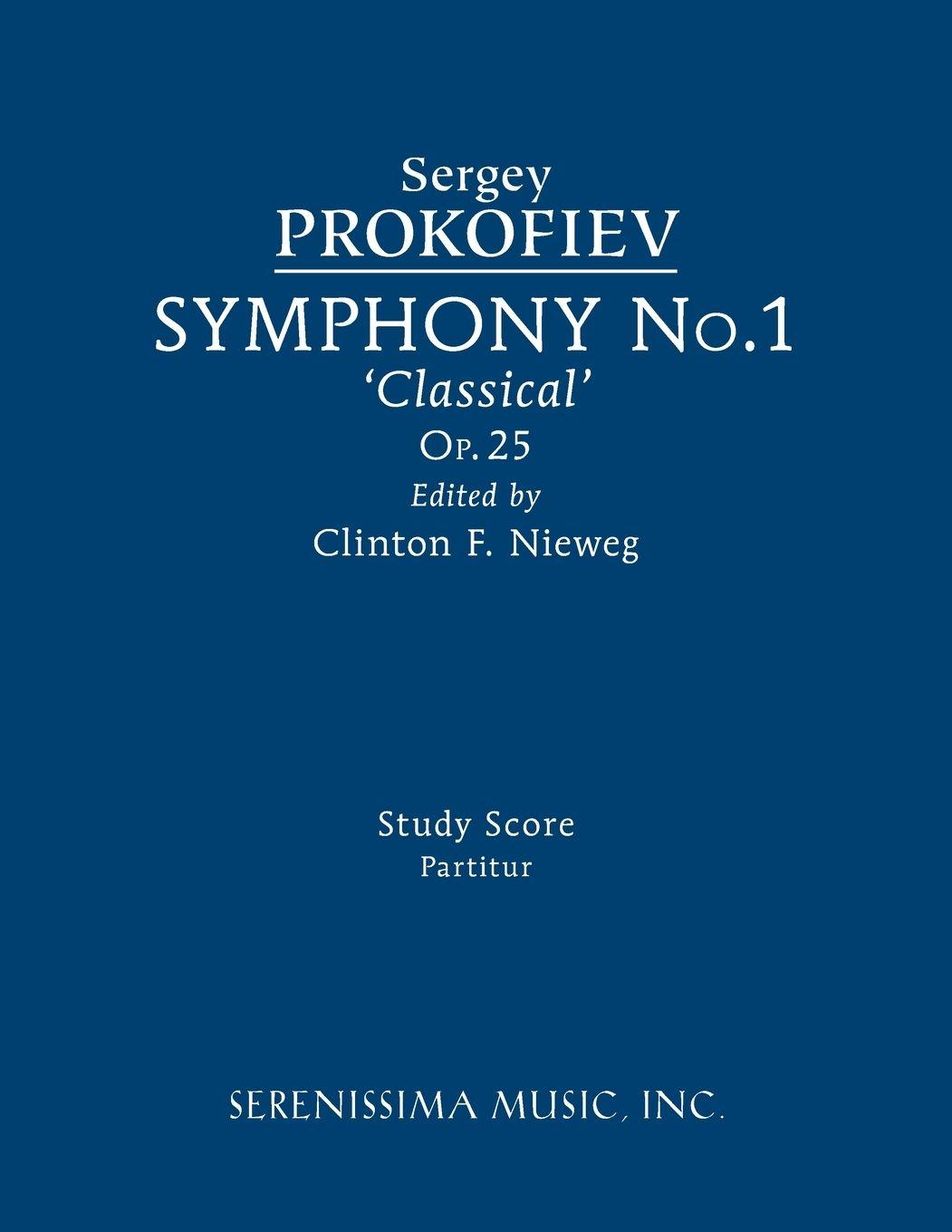 Vorderes Coverbild Symphony No.1, Op.25 'Classical'