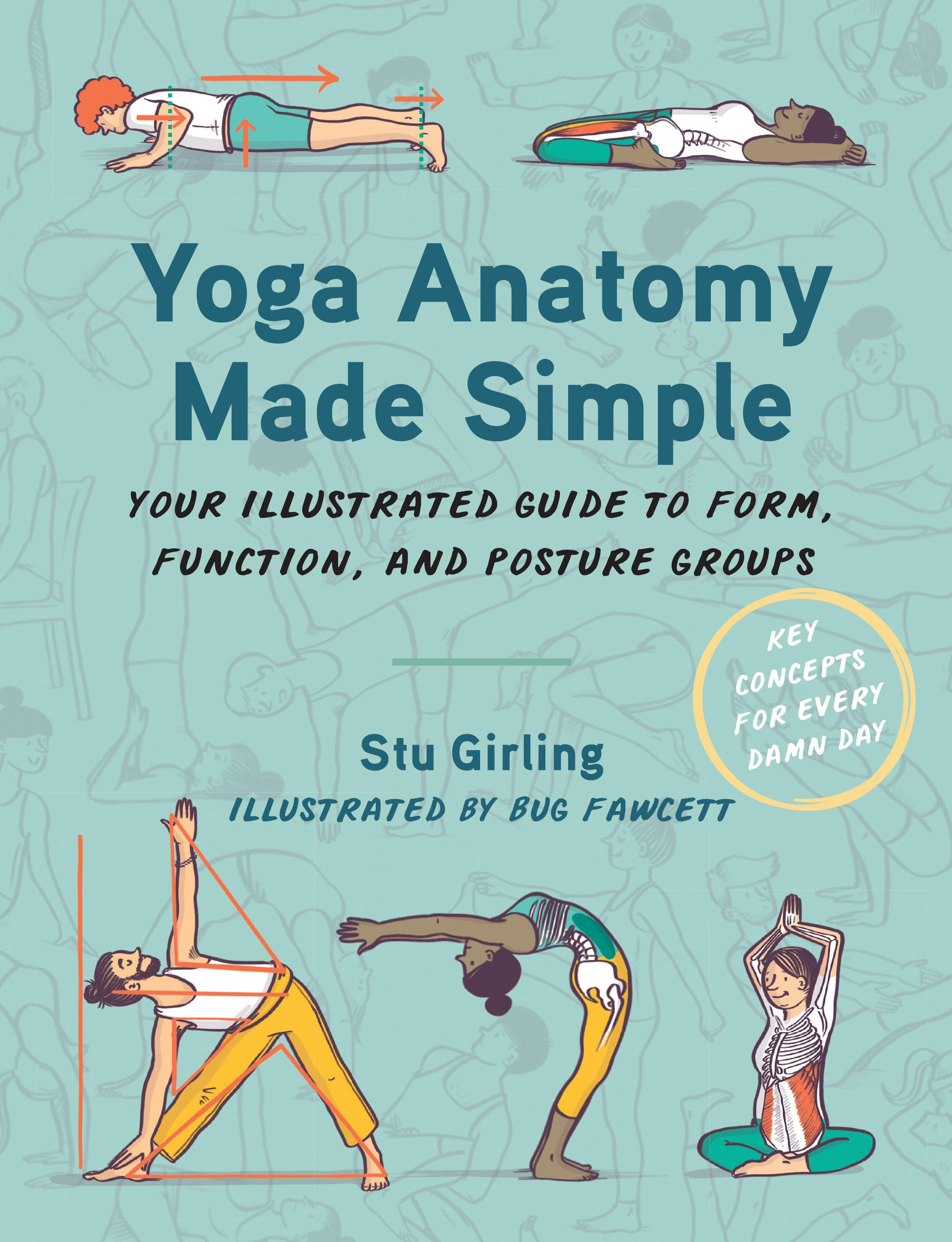 Vorderes Coverbild Yoga Anatomy Made Simple