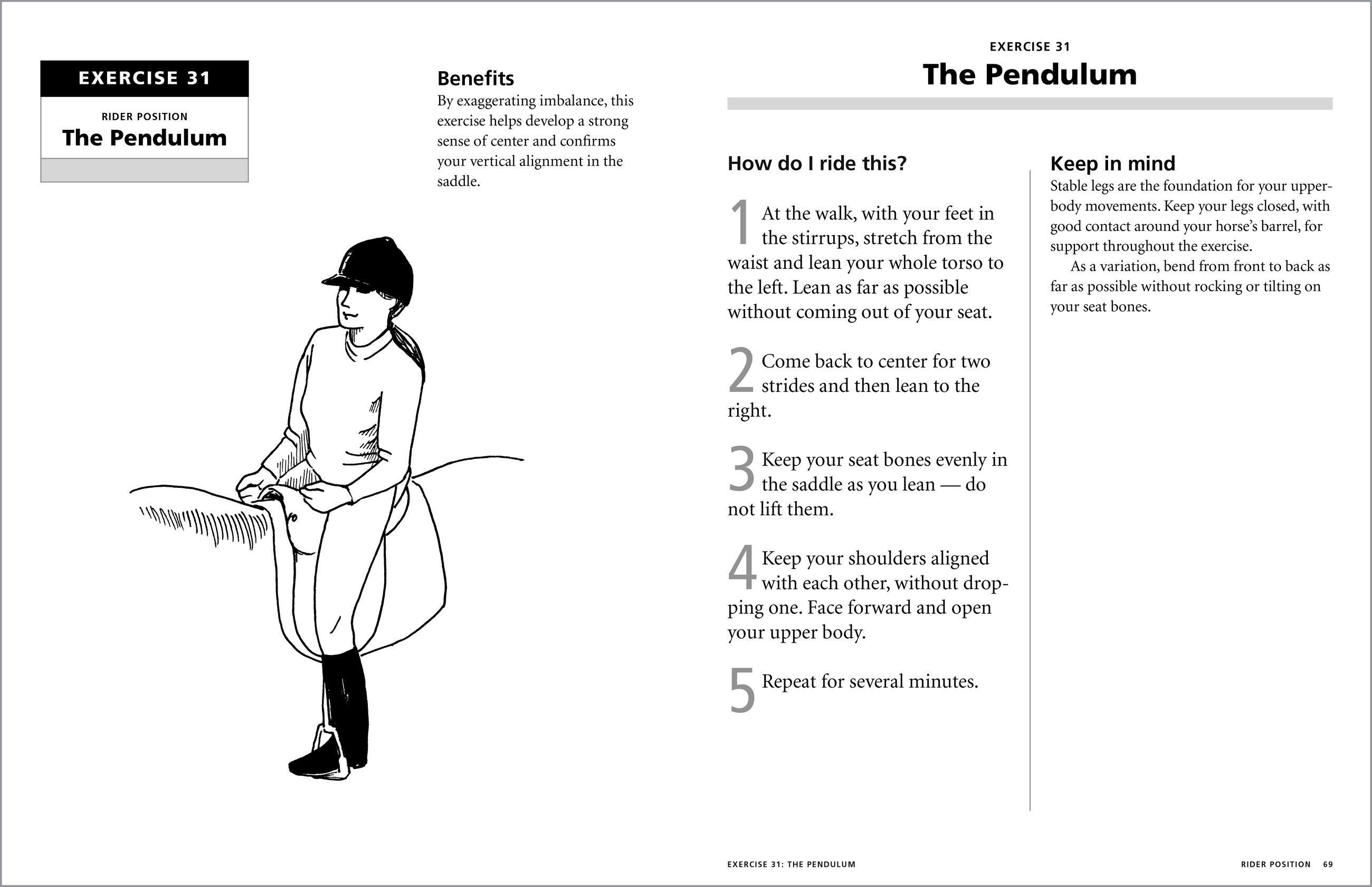 Beispielinhalt (Bild) 101 Dressage Exercises for Horse & Rider