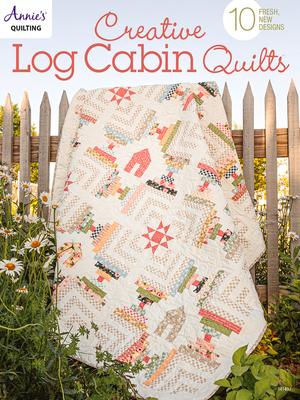Vorderes Coverbild Creative Log Cabin Quilts