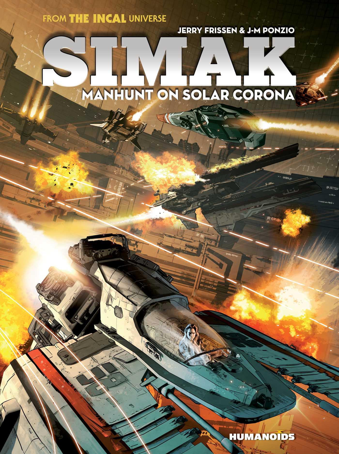 Vorderes Coverbild Simak: Manhunt on Solar Corona