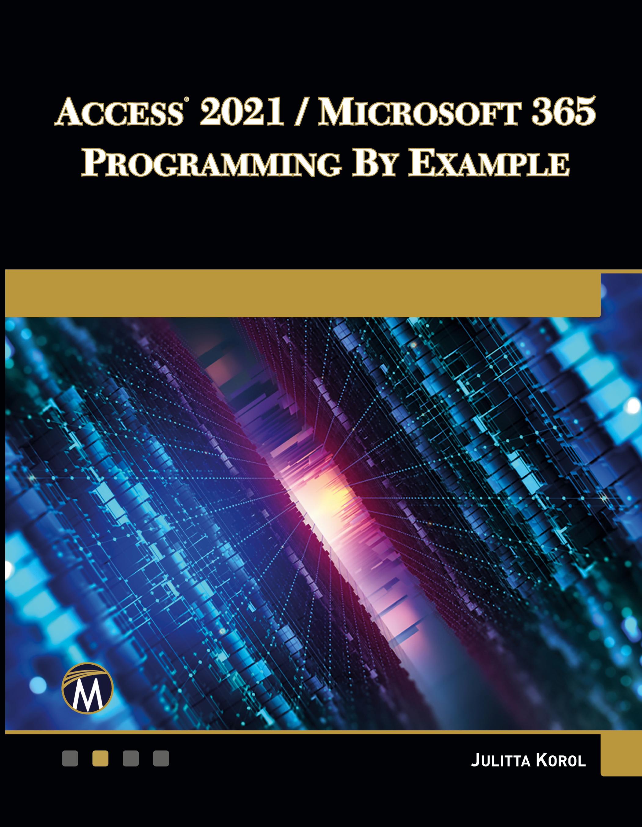 Vorderes Coverbild Access 2021 / Microsoft 365 Programming by Example
