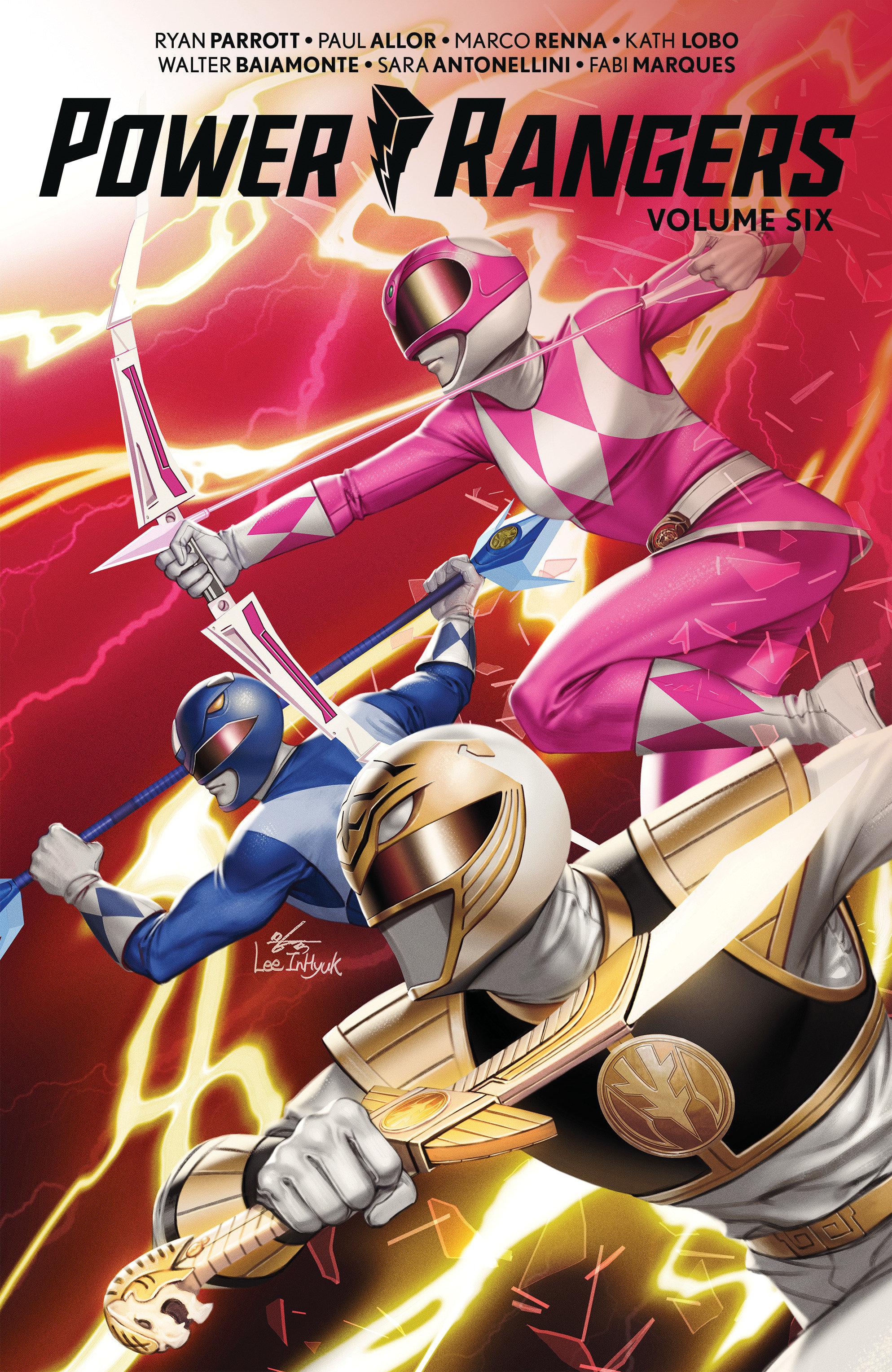 Vorderes Coverbild Power Rangers Vol. 6